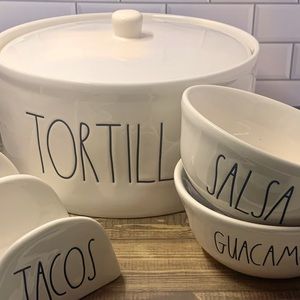 Rae Dunn Tortilla Set, NIB
